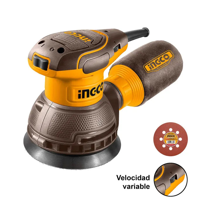 Lijadora Ingco Electrica Industrial 5" 320w/125mm