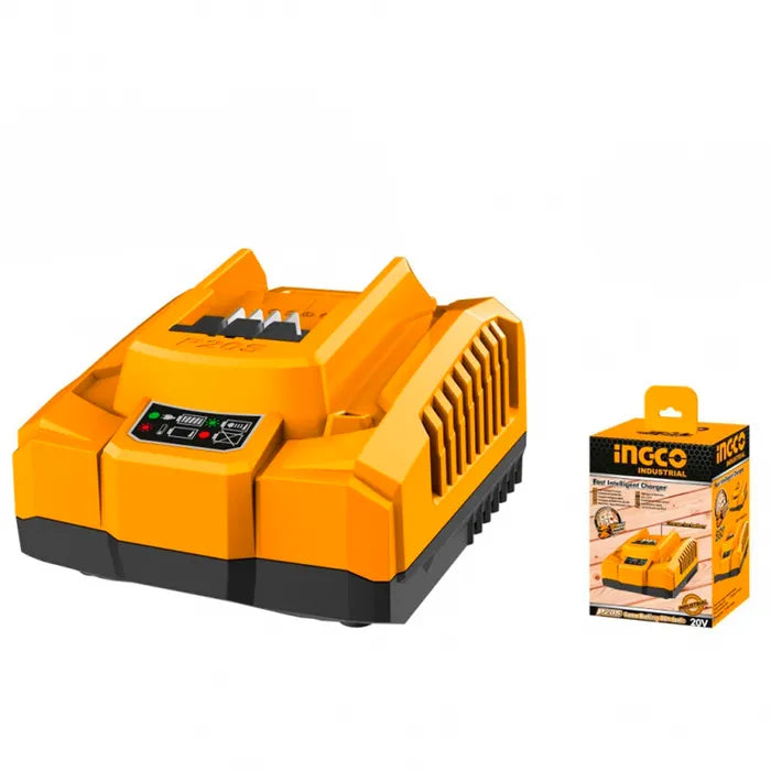Cargador De Batería Ingco Rapido 4ah Industrial P20s 20v