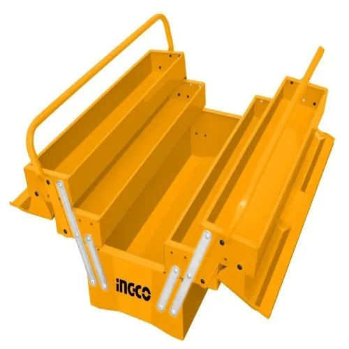 Caja De Herramientas Ingco Metalica Industrial 29lt 495x200x290mm