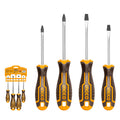 SET DESTORNILLADORES PH / SL 4 PIEZAS INGCO HKSD0428