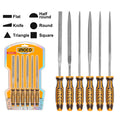 SET LIMAS PARA METAL 6 PIEZAS INGCO HKTF63