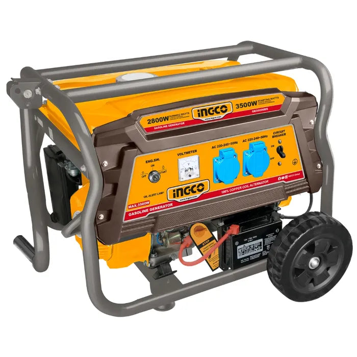 Generador a gasolina industrial 3,5KW Ingco