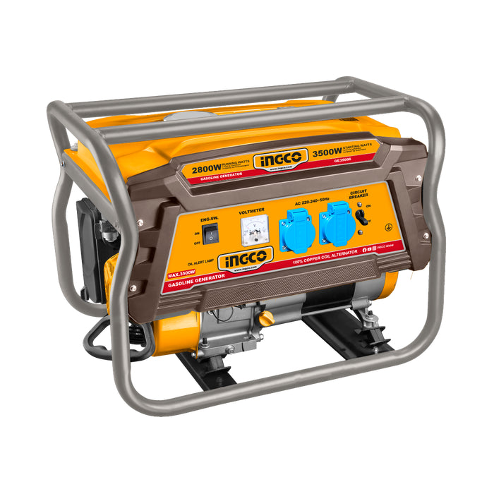 Generador a gasolina industrial 3,5KW Ingco
