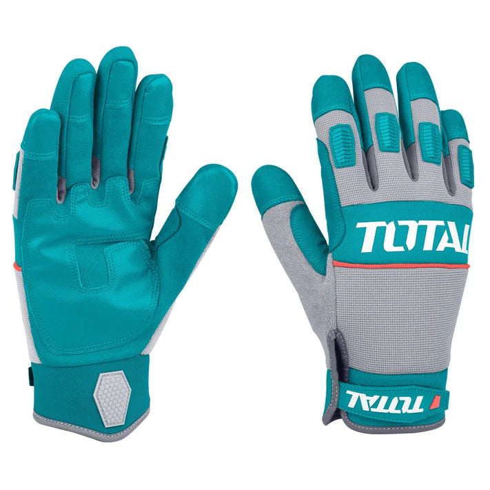 Par de Guantes Mecánicos Talla XL Total