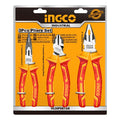 Set Alicates industrial aislado VDE 3 piezas Ingco