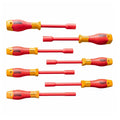 Set destornillador Hex industrial aislado VDE 6-12mm 7 piezas Ingco