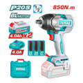 Llave de Impacto Inalámbrica 20V 850Nm + Accesorios