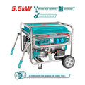 Generador de Gasolina 5,5kW 220-240V Total Tools