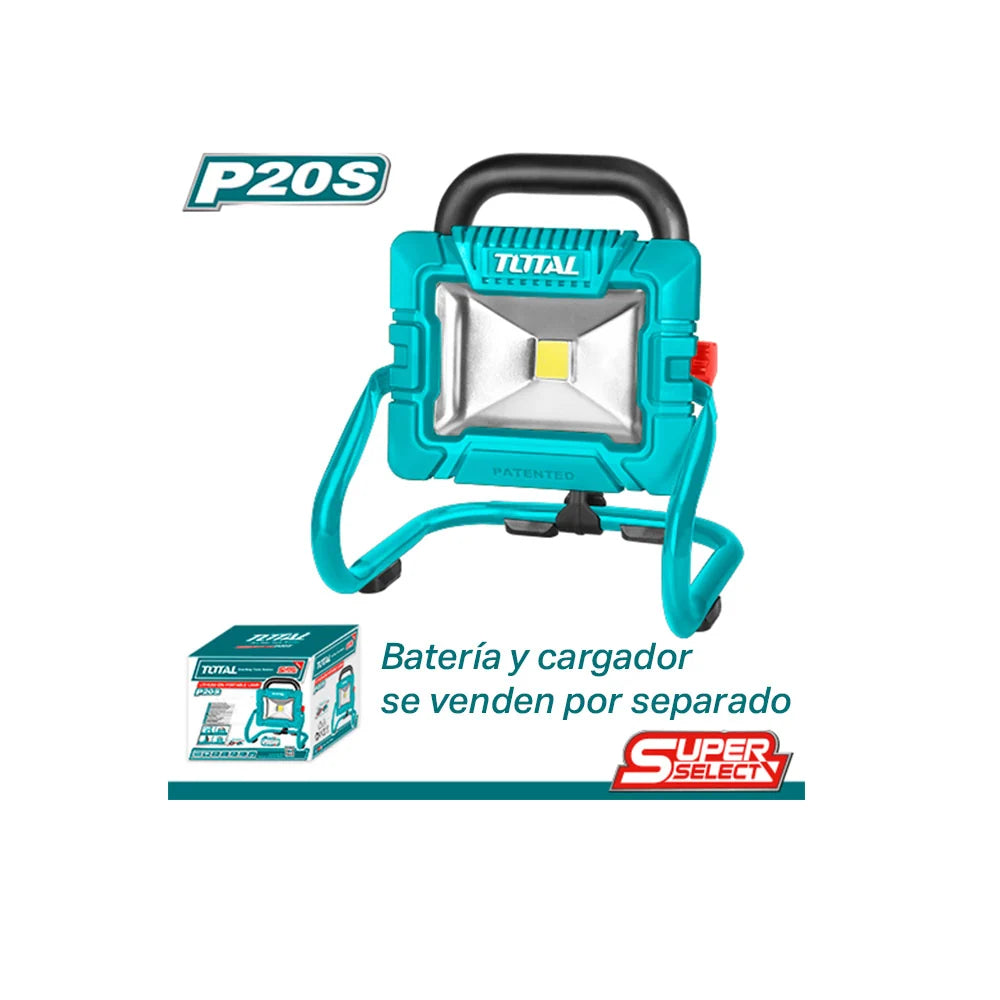 Lámpara de Trabajo Inalámbrica LED 20V 20W